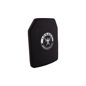 Legacy Safety and Security Level IV 11"x14" - Multi-Hit Single Curve Hard Plate - Legacy Safety And Security