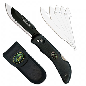 Outdoor Edge Knives RazorPro Folder Knife, 3.5" Knife, 3.1" Gut - RO-10C