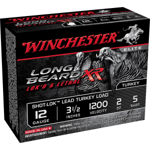 Winchester Ammunition Long Beard XR Shot-Lok 2.75" 12 Gauge Ammo 5, 10/box - STLB125