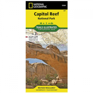 Trails Illustrated Map: Capitol Reef National Park -  National Geographic Maps