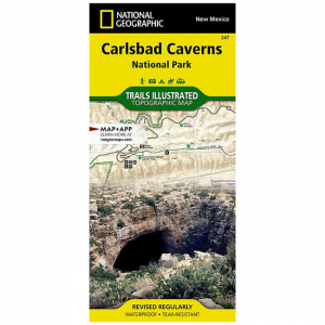 Trails Illustrated Map: Carlsbad Caverns National Park -  National Geographic Maps