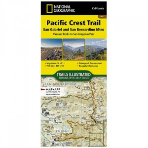 National Geographic California Pacific Crest Trail Maps -  TI00001011