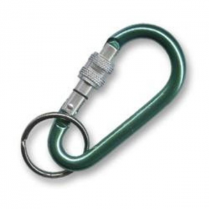 Carabiner 6cm Locking Key Chain -  Bison Designs