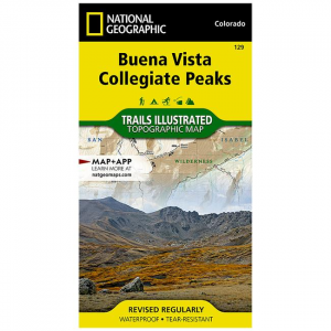 Trails Illustrated Map: Buena Vista/Collegiate Peaks - 2019 Edition -  National Geographic Maps