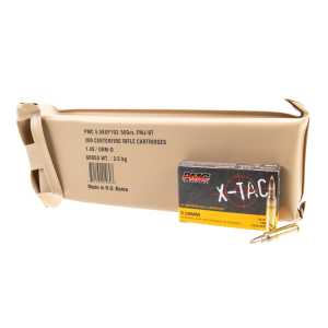 PMC Ammunition X-Tac 5.56mm 55gr FMJBT Ammunition - 1000rd BattlePack - Pmc Ammunition