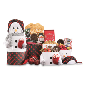 Wine Country Gift Baskets Snowman Tower - Wine Country Gift Ba