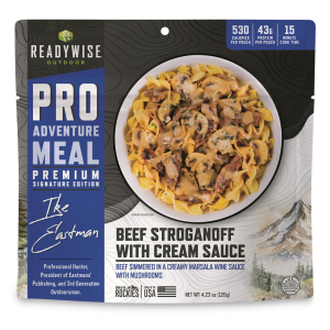 Readywise Beef Stroganoff with Cream Sauce