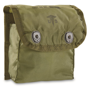 U.S. Military Surplus First Aid Pouch with ALICE Keepers 2 Pack New - 