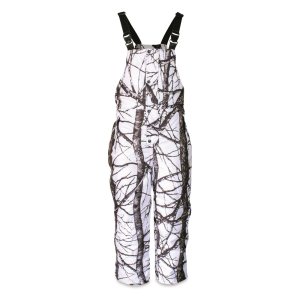 World Famous Sports Waterproof Insulated Bib Snow Camo - World Famous Sports
