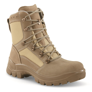 German Military Surplus Khaki GORE-TEX Tropical Combat Boots New - Sportsman's Guide