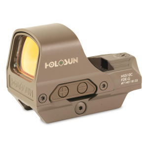 Holosun HS510C Green Multi-Reticle Sight FDE