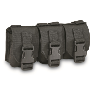 U.S. Military Surplus FireForce Modular Frag Grenade Triple Pouch New