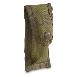U.S. Military Surplus FireForce 9mm Single Mag Pouch with ALICE Keepers New