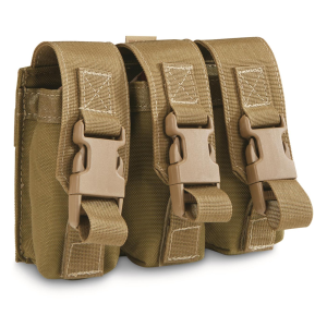 U.S. Military Surplus FireForce Modular Triple Flashbang Grenade Pouch New