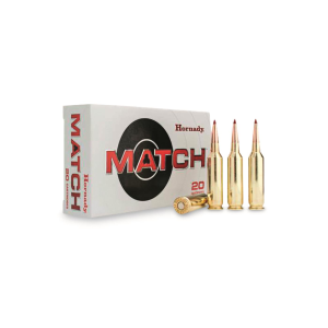 Hornady ELD Match 25 Creedmoor AMP 134 Grain 20 Rounds