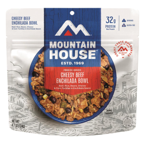 Mountain House Cheesy Beef Enchilada Bowl