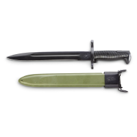 Reproduction U.S. Military M1 Garand Short Bayonet with M7 Scabbard
