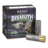 Kent Bismuth Waterfowl 12 Gauge 3" 1 3/8 oz. #4 Shotshells 25 Rounds