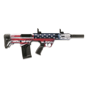 GForce Arms GFY1 Red White  Blue Bullpup Semiautomatic 12 Gauge 185 Barrel 51 Rounds