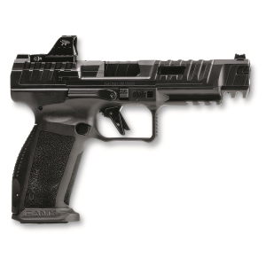Canik SFx Rival Dark Side Semiautomatic 9mm 5 Barrel 181 Rounds Mecanik M01 Reflex Sight