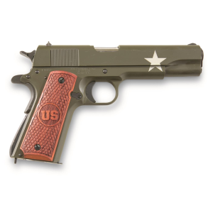 Auto Ordnance 1911A1 Tanker 45ACP 7 Rounds 5 Barrel OD Green Blemished