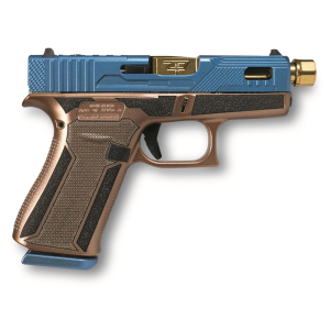 GLOCK 43X MOS Blue Hush 9mm Luger 341 barrel 101 Rounds