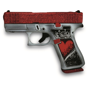 Glock 43X MOS Glitter Gunz Semiauto 9mm 341 Barrel Glitter and Cerakote 101 Rounds