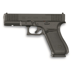 Glock 21 V MOS 45 ACP 461 Barrel Optic Ready Front Serrations 131 Rounds