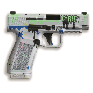 Canik METE MC9LS Signature Series 9mm 364 Barrel Optic Ready White Drip 171 Rounds