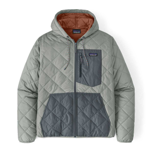 Patagonia Diamond Quilted Bomber Hoody - Men's - Sleet Green - L -  27610-STGN-L