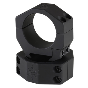 SEEKINS PRECISION Scope Ring 1.45" High 34mm 4 Cap Screw Black