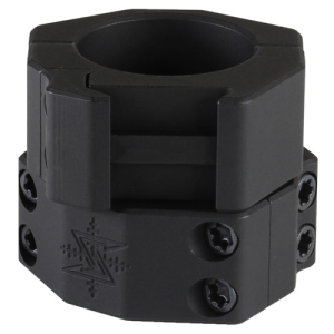 SEEKINS PRECISION Scope Ring .87" Medium 30mm 4 Cap Screw Black
