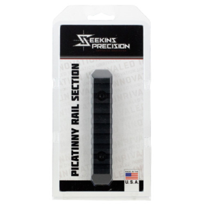 SEEKINS PRECISION M-LOK 9 Slot Rail Section Aluminum Black