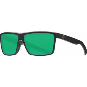 COSTA Rinconcito - Green Mirror / Matte Black Sunglasses