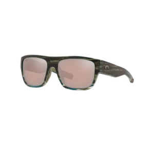 Costa Del Mar Costa Sampan Matte Reef Frame Sunglasses w/Copper Silver Mirror 580P Lenses 06S9033-90331460 - Costa Del Mar