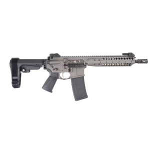 LWRC IC-A5 300 AAC Blackout 10.5" 30rd - Tungsten Grey w/ SBA3 Brace
