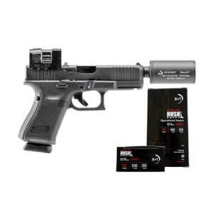 B&T Hush Puppy G19 G5 9mm + Suppressor + Ammo 2 Boxes