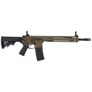 LWRC IC SPR 5.56 NATO 16.1" 30rd Semi-Auto AR15 Rifle w/ Spiral Barrel - FDE