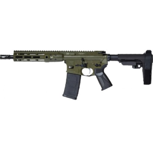 LWRC IC DI 223 Rem 10.5" 30rd - OD Green