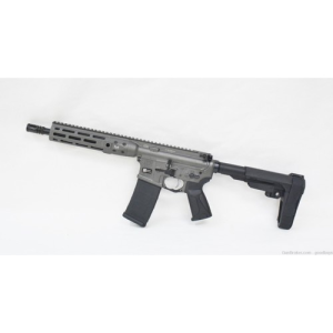 LWRC ICDI 5.56 10.5" M-LOK SBA3 Brace - Tungsten Gray
