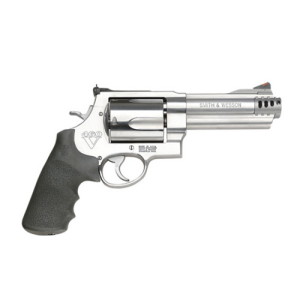 SMITH & WESSON 460V XL 460 S&W Mag 5" 5rd Revolver - Stainless / Black Rubber Grips