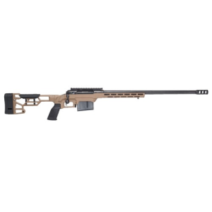 SAVAGE ARMS 110 Precision 300 PRC 24" 5rd Bolt Rifle w/ Threaded Barrel - FDE MDT Chassis