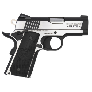 COLT Combat Elite Defender 1911 9mm 3" 8rd Pistol w/ Tritium Night Sights - Stainless | Black G10