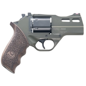 CHIAPPA FIREARMS Rhino 30DS Hunter 357 Mag / 38 Special 3" 6rd Revolver - OD Green | Walnut