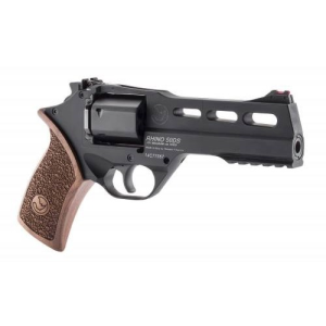 CHIAPPA FIREARMS Rhino 50DS 9mm 5" Black 6rd Walnut