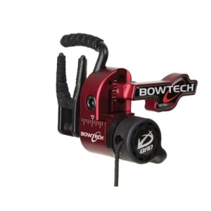 QAD Bowtech Ultra Rest Red Left Hand - Quality Archery Designs