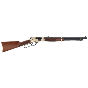 HENRY Side Gate Lever Action 410 Gauge 2.5" 5rd Shotgun - Brass / Engraved Walnut