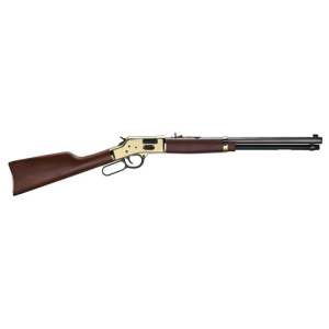 HENRY Big Boy Brass 45 Colt 20" 10rd Side Gate Lever Action Rifle w/ Octagon Barrel - Blued | Walnut