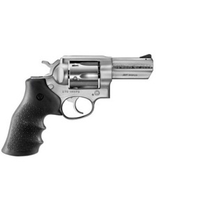 RUGER GP100 357 Mag / 38 Special 3" 6rd Revolver - Stainless / Rubber Grips