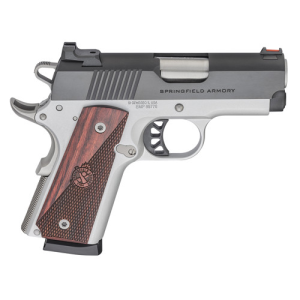 SPRINGFIELD ARMORY 1911 Ronin EMP 9mm 3" 9rd Pistol - Two-Tone w/ Wood Grips